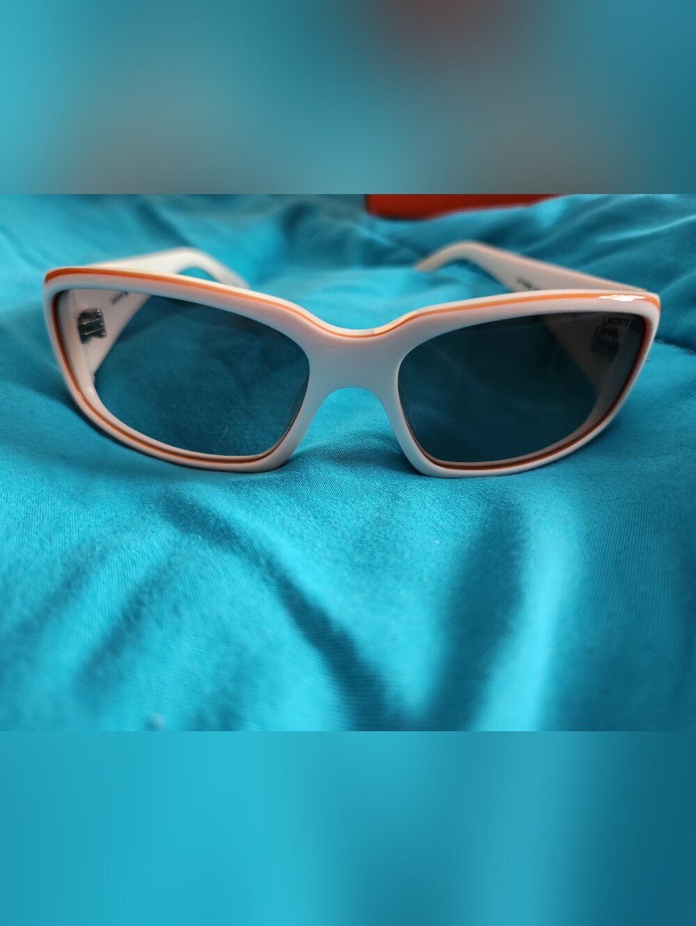 Vintage LACOSTE Sunglasses White